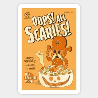 Oops All Scaries! Cereal Magnet